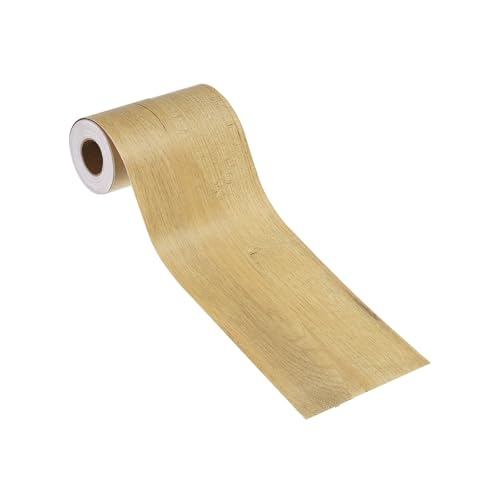 Self Adhesive Wood Grain Repair Tape 33'x 3", Multi-Use Realistic Wood Grain Repair Patch for Furniture Floor Door Table Chair Windows Handicraft DIY, Birch