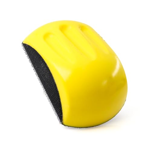 1pc 5 Inch Mouse Hand Sanding Block for Hook and Loop Discs Ideal for Wood Furniture Restoration Home Arts and Crafts - style: 5 inch Mouse Hand Sanding Block