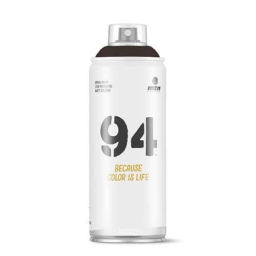 MTN 94 Spray Paint, Matt Finish, 400ml Can, Colour: RV 35 / Chocolate Brown