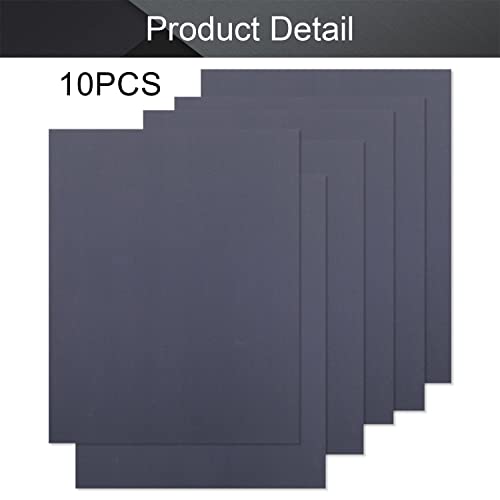1000 Grit Wet Dry Sanding Sheets Silicon Carbide Sandpaper 9x11 Inch 10pcs - color: 10pcs, size: 1000 Grit