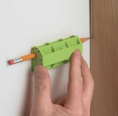 1Pc ABS Multi Function Woodworking Scriber Precision Marking Ruler Tool