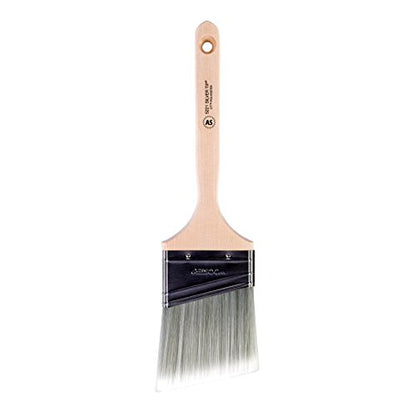 Wooster Brush 5221-3 Tip Angle Sash Paintbrush, 3-Inch, 3 Inch, White,Silver - size: 3 Inch
