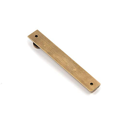 Bitray Slide Latch Solid Brass Flush Bolt Antique Vintage Latch 4-inch Length - style: 1pcs/Bronze/4 inch