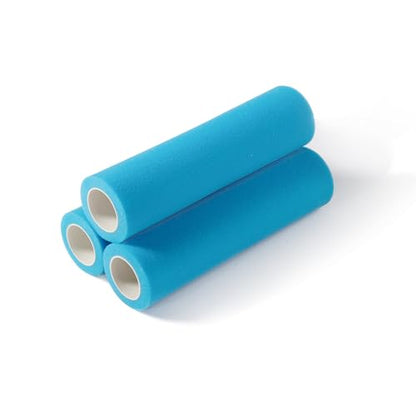 Voomey 9 Inch Foam Paint Roller 3 Pack, High Density Sponge Paint Rollers - color: 3pcs blue
