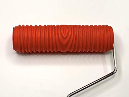 Decorative Art Texture Roller - 7" Roller (Wood Grain Pattern) - color: Wood Grain Pattern