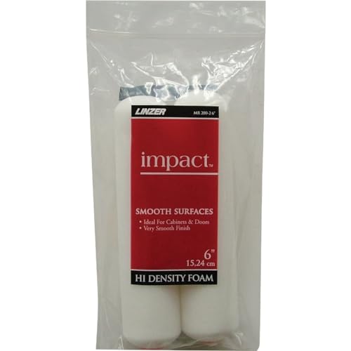 Linzer MR200 2 0600 Impact High Density Foam Mini Roller, 6"