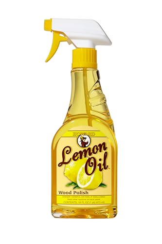 Howard Products Lemon Oil Furniture Polish - 16-Ounce, Wood Cleaner with Natural Shine for Furniture Care - size: 16 Fl Oz (Pack of 1)