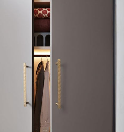 Goo-Ki 7-1/2 Inch（192mm Hole Centers Luxurious & Sturdy Zinc Alloy Cabinet Handls,Champagne Bronze Cabinet Pulls for Kitchen,Drawer,Cupboard & Wardrobe,6 Pack - color: Champagne Bronze, size: 7.6 inch (192 mm) Hole Centers, style: Pulls With No Backplate