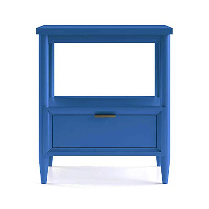 PVC Edge Banding, 1" x 25ft Non Glued Chrome Blue Edge Banding for Table Cabinet Furniture Trim - color: Blue, size: 1 Inch
