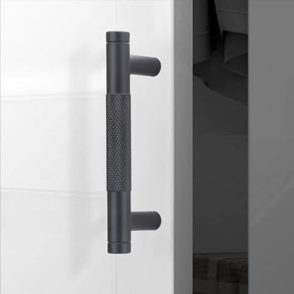 10 Pack 3 Inch Matte Black Kitchen Cabinet Handles - color: Matte Black, size: 3'' Hole Center(76mm)