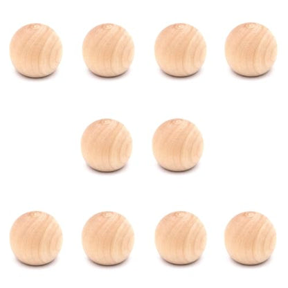 P180-UW - 10 Natural Woodcraft Knob (Set of 10)