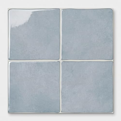 Peel and Stick Backsplash for Kitchen, Wall Tiles, Nordic Blue - color: Nordic Blue