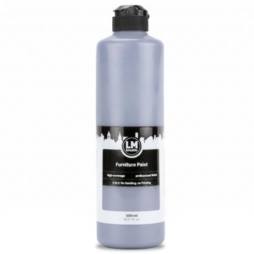 LM Furniture Paint 16,91 fl oz - Denim Blue - - color: Denim Blue, size: 16.91 Fl Oz (Pack of 1)