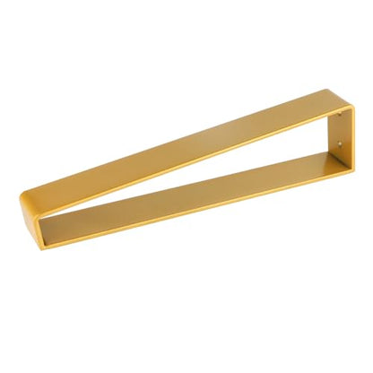 Osring 16 Inch Trapezoid Furniture Legs, Gold Metal Coffee Table Feet 4pcs - color: Gold, size: 16 Inch