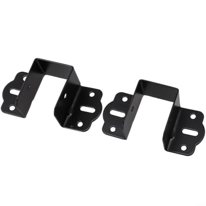 Bed Frame Center Support Brackets, Bed Frame Brackets Adapter U-Shape Bed Supporters Hardware For Headboard And Footboard(35mm) - size: 35mm