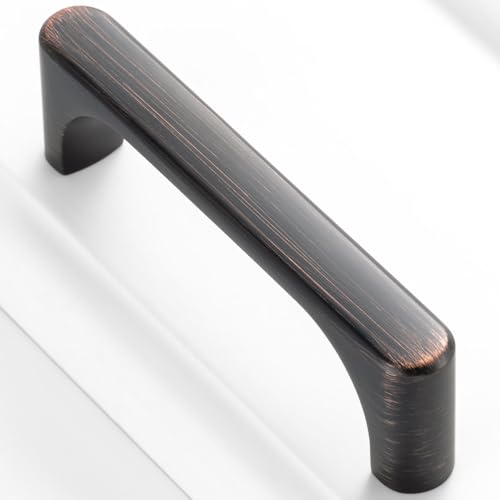 3 Inch Brushed Bronze Cabinet Pulls Kitchen Handles 10 Pack 3126 - color: Brushed Bronze, size: 3 In Hole Distance