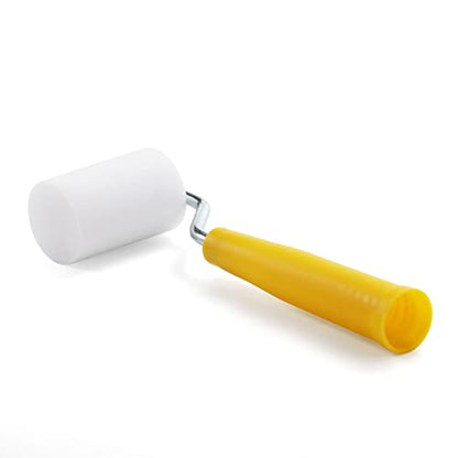 NANJA 2Inch Mini Foam Paint Roller Kit 6 Refills,Tray,Handle for Smooth - size: 2 Inch