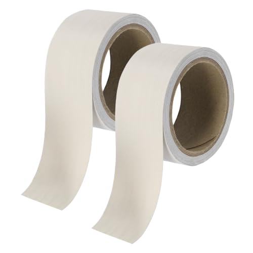 uxcell 2Pcs 2" x 33 ft PVC Edge Banding Tape, Cream - color: Cream, size: 2" x 33 ft
