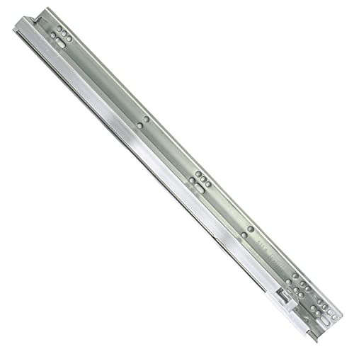 Pair of DTC 21" (533.5mm) Undermount Drawer Slides for 5/8”(16mm) Thick Drawer Boxes, Silent Undermount Drawer Glides, Full Extension, Soft-Close - size: 21 Inch