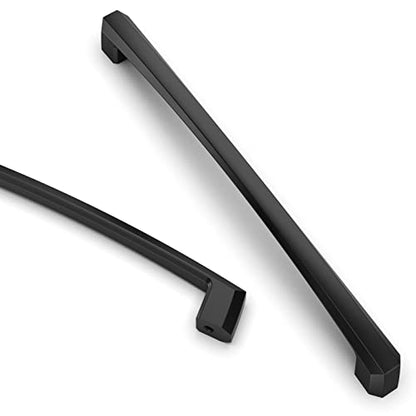 Asidrama 10 Pack 7 inch Matte Black Kitchen Cabinet Handles - color: Matte Black, size: 7" Hole Center(177mm)