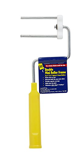 Foampro 400 Double Mini Roller Frame with Internal Locking Clip, 4 - size: Roller Frame