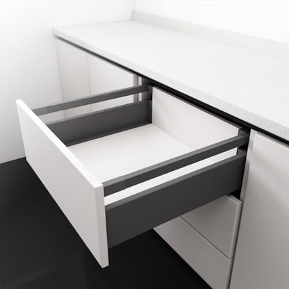 VADANIA 16" Undermount Drawer Slide Set with Side Panels - size: 16 Inch, style: Drawer System