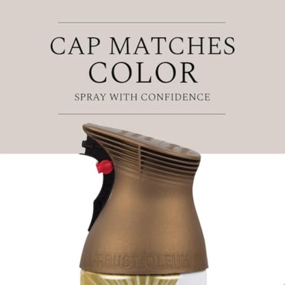 Rust-Oleum Universal All Surface Metallic Spray Paint, Antique Brass - color: Antique Brass, size: 128 Fl Oz (Pack of 1)