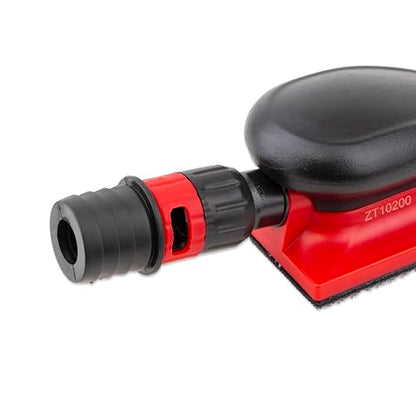 ZETA Dust-Free Multi Hole Vacuum Hand Sanding Block - Hook & Loop Backing (2.75" x 5") - size: 2.75" x 5"