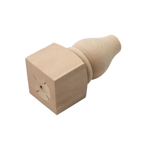 Unfinished Wooden Furniture Legs, 5.12 Inch Height, 4Pcs - size: Type-2