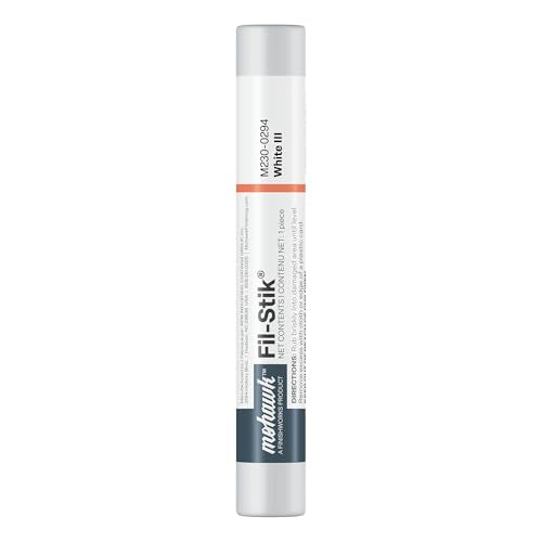 Mohawk Fil-Stik Wax Putty Stick for Wood Repair, White III M230-0294, 1 Count - color: White III