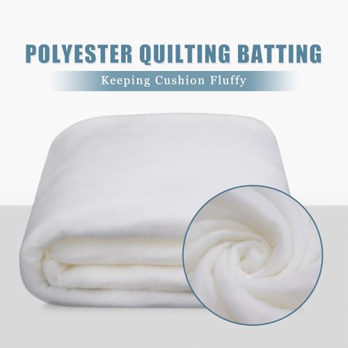 Quilt Batting by The Roll 48 Inch Polyester Quilt Batting, Soft Batting for Quilts Fiberfill Stuffing Fabric for Cushion Interior Decoration Crafts - size: 48 inch*5 yards