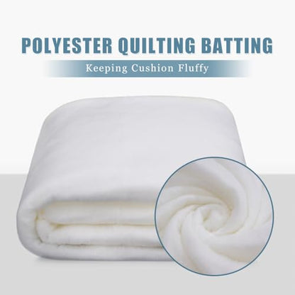 Quilt Batting by The Roll 48 Inch Polyester Quilt Batting, Soft Batting for Quilts Fiberfill Stuffing Fabric for Cushion Interior Decoration Crafts - size: 48 inch*5 yards