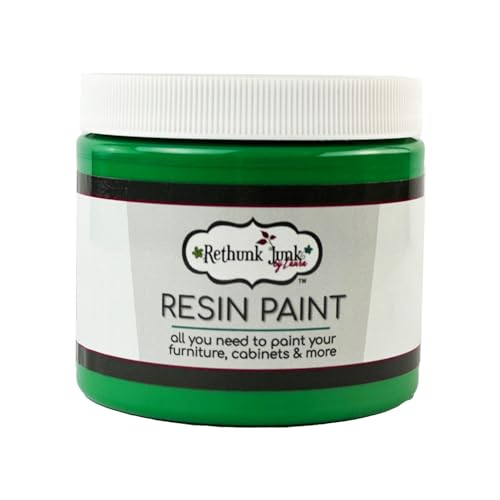 Rethunk Junk Resin Paint - 16 floz (Clover Field) - color: Clover Field