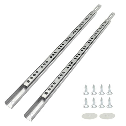 13.5" Small Narrow Drawer Slides, 1 Pair - size: 13.5"