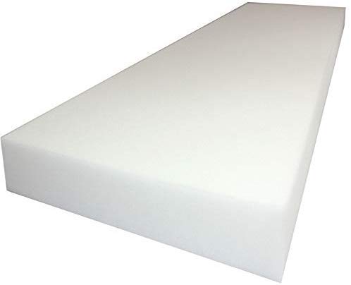 Mybecca Upholstery Foam Cushion High Density (Seat Replacement, Upholstery Sheet, Foam Padding) (5x30x72) - color: High Density, style: 5 Inchx 30 Inch x 72 Inch