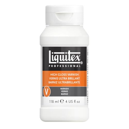 Liquitex Professional High Gloss Varnish, 118ml (4-oz) - color: High Gloss, style: 4-oz
