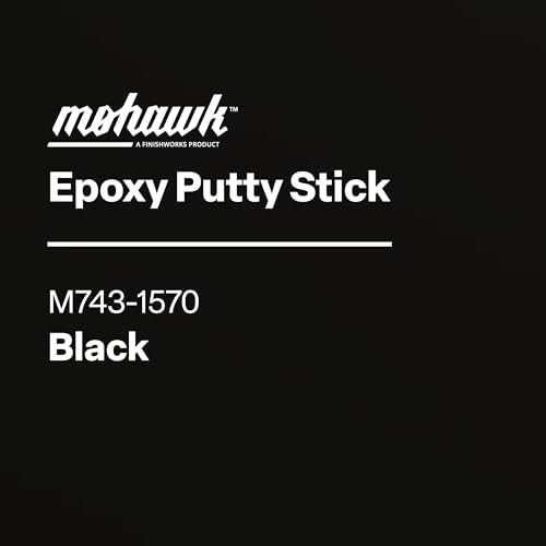 Mohawk Epoxy Putty Stick, Black, M743-1570, 1 Count
