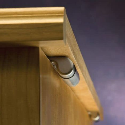 Rockler Lid-Stay Soft Close Hinges, Rustic Bronze, 60 lb (Pair of 2)