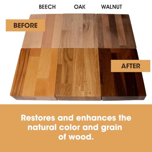 Furniture Clinic Danish Oil, Restore & Seal, Satin Finish - size: 8.5 fl oz