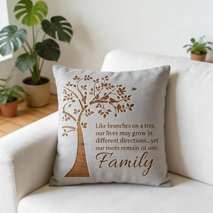 TIAMECH A4 Reusable Family Tree Stencil for Painting - style: Family Tree