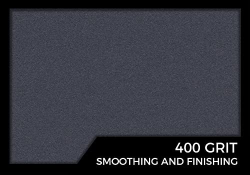 Fandeli | Waterproof Sandpaper | 400 Grit | 25 Sheets 9'' x 11'' | For for Plastic, Lacquer, Varnish, and Pain | Water Resistant - style: 400 Grit