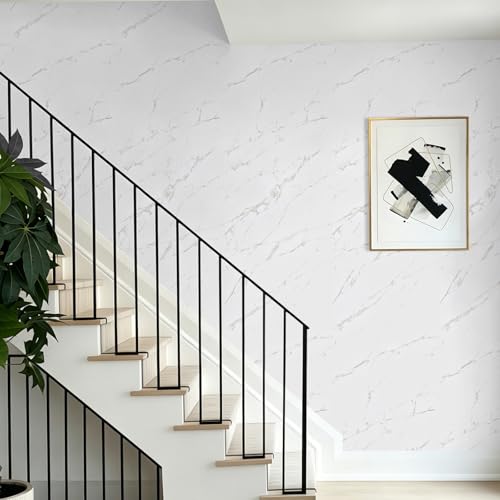 Marble Countertop Contact Paper 15.7'' x 100'' - Peel and Stick Wallpaper - size: 15.7" x 100"