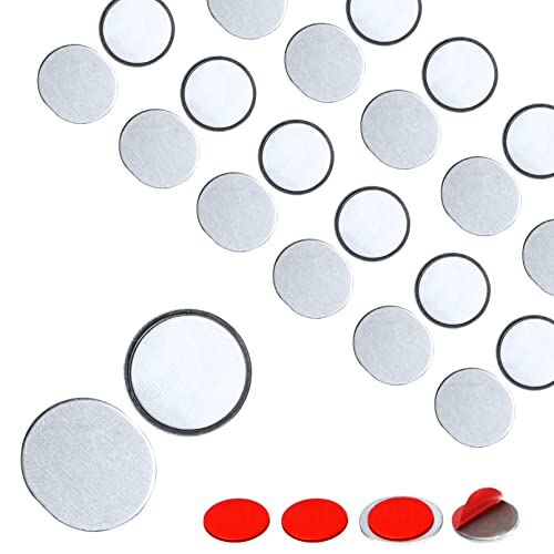 Mousike Magnetic Door Catch Ultra Thin Cabinet Magnets Stainless Steel Drawer Magnet Catch for Sliding Door Closure Kitchen Cabinet Cupboard Closet Closer (12Pack) - color: Silvery white, size: 12 Pack