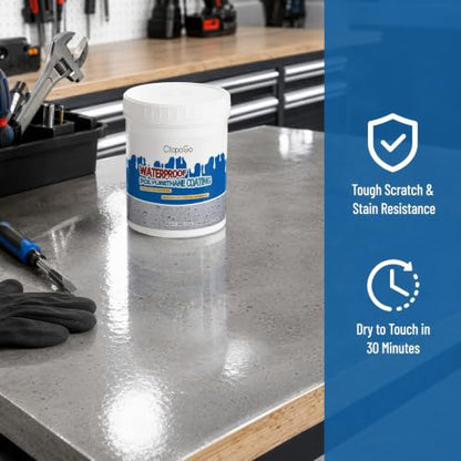 Water-Based Polyurethane Gloss Finish 16 oz - size: 16 oz