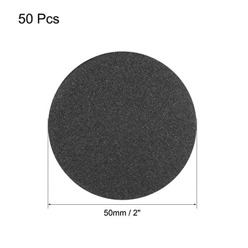 uxcell 2-Inch Hook and Loop Sanding Disc Wet/Dry Silicon Carbide 180 Grit 50 Pcs - size: 180 Grit