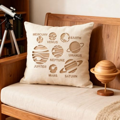 TIAMECH A4 Reusable Solar System Stencil for Painting - style: Solar System