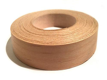 Edge Supply Alder 2 inch X 50 ft Roll, Wood Veneer Edge Banding Pre glued, Iron on with Hot Melt Adhesive, Flexible Wood Tape Sanded to Perfection. Easy Application, Made in USA - size: 2 inch X 50 ft