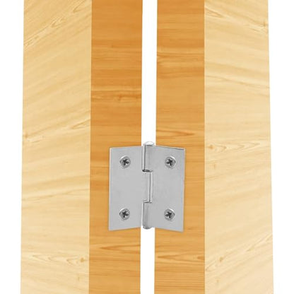 Piutouyar 12 Pack Butt Hinge 1 Inch Mini Hinges, Silver - size: 1 Inch