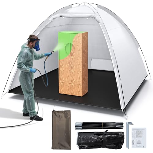 Extra Large Spray Paint Tent 10x8x6.6ft for Furniture DIY