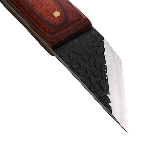 3pc Marking Knife within Tin Box, Marking Gauge Woodworking, Premium Woodworking Tool with High Speed Steel Sharp Blade, Beautiful Wood Handle - color: M-nf-3pc